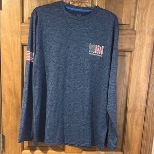 Men's Blue Vineyard Vines Long Sleeve Shirt